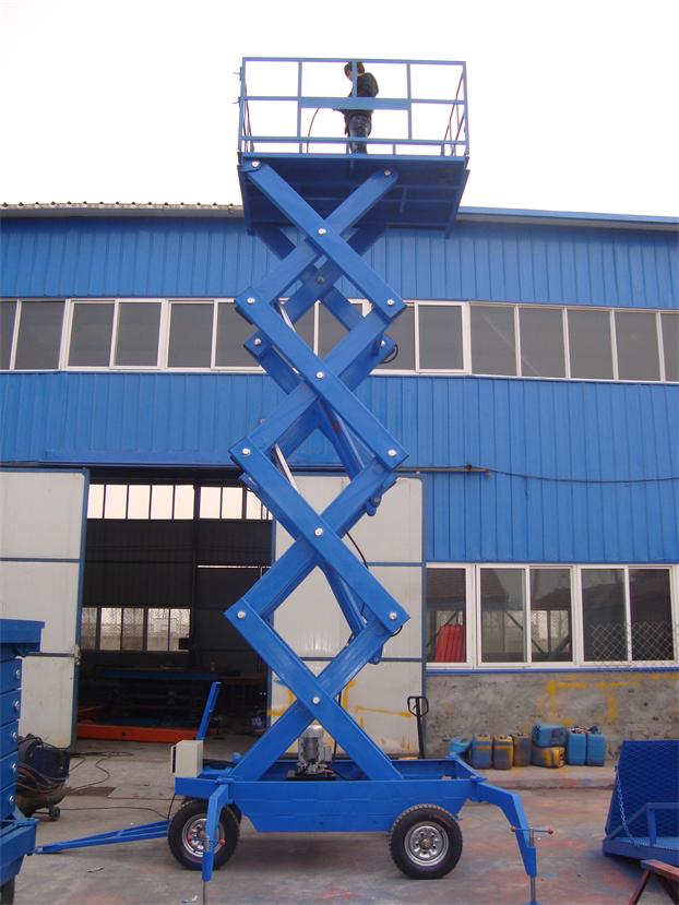 专业生产 移动剪叉升降机 高空作业平台 辅助液压升降机