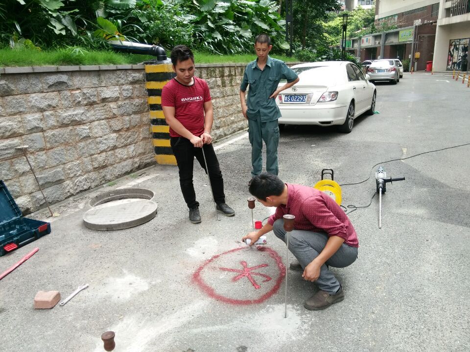 深圳龙岗埋地水管专业检测漏水