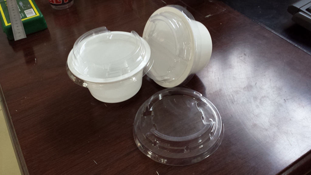 可巴氏杀菌老酸奶塑料碗