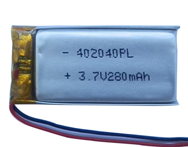 聚合物锂离子电池402040 PL 280mAH 3.7V