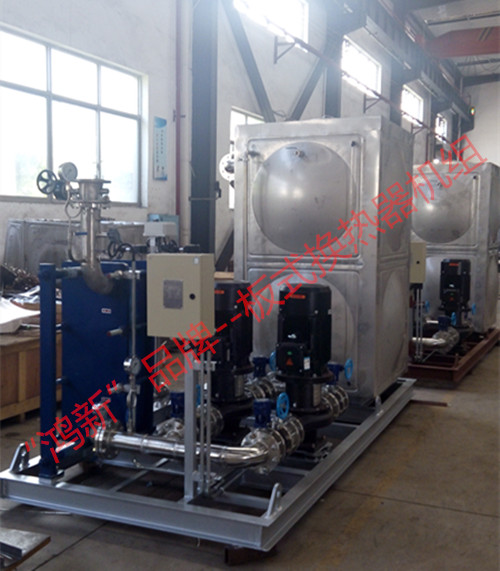 四川板式换热器厂家供应循环水冷却机组