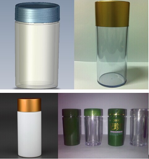 精装玛卡片塑料瓶，药用包装瓶，鱼油软胶囊塑料瓶