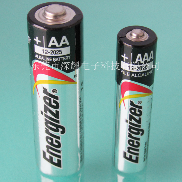 Energizer 劲量 5号/7号/AA/AAA 1.5V碱性电池 英文版