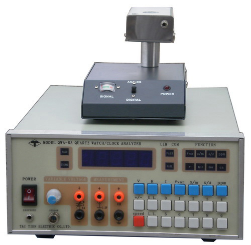 专业维修、供应QWA-5石英钟表测试仪，石英钟表分析仪生产厂家