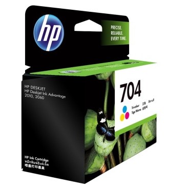 原装正品惠普704墨盒黑色HP704彩色墨盒HP2010 HP2060打印机墨盒