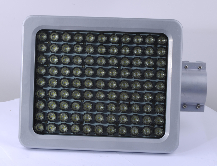 HRT92-led防爆平板型泛光马路灯道路灯100Ｗ护栏式安装