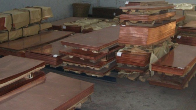 广州T2紫铜板生产厂家，深圳4.0mm、4.5mm、3.5MM紫铜板价格