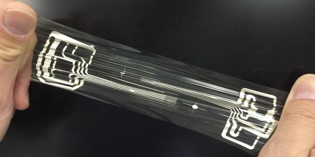 黑科技材料--可伸缩丝印导电银浆