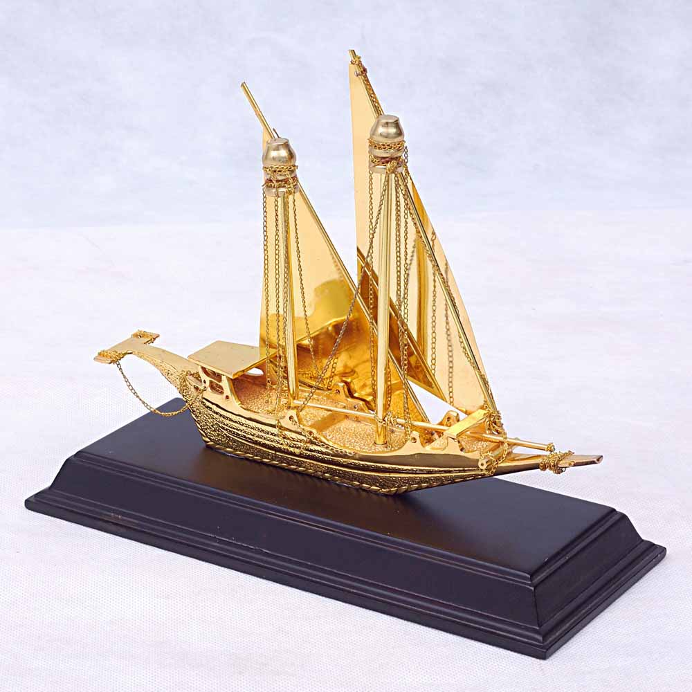 帆船模型 创意摆件家居装饰品 金属工艺品摆件批发