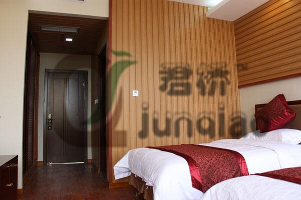 生态木厂家直销 宾馆酒店 护墙板 吊顶 承接工程单 量大优惠
