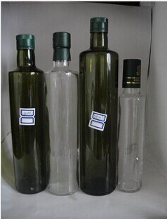 特价墨绿色圆形橄榄油瓶/麻油瓶//食用油瓶/墨绿250ml500ml750ml