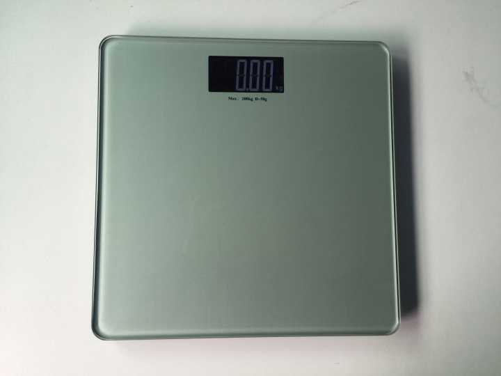 新款 不锈钢**大液晶200公斤高档电子人体计重健康秤