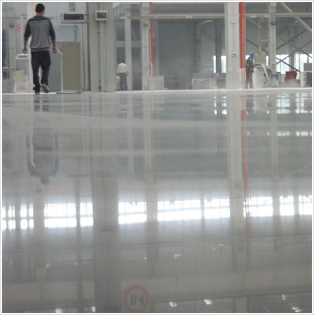 上海杰心提供进口高档高光水磨石地面固化硬化地坪渗透剂地坪施工