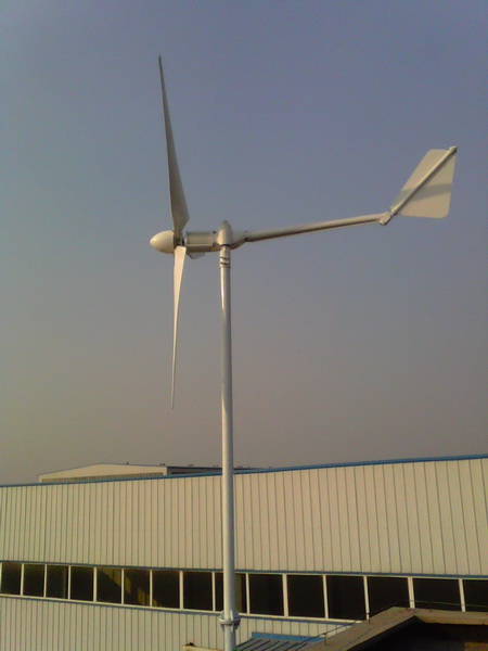 晟成水平轴2000W/2KW风力/风光互补发电机 无电地区**