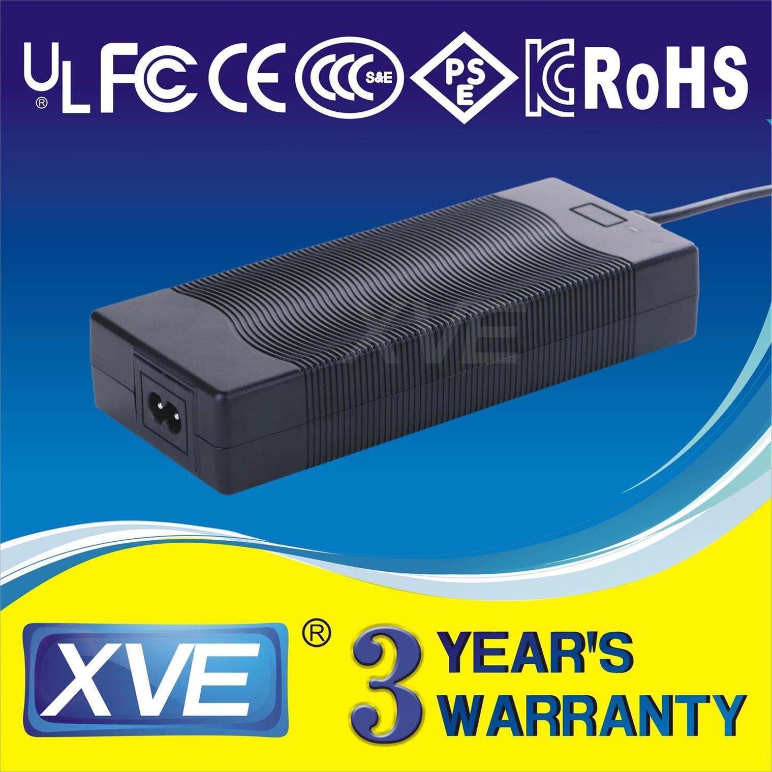 24V锂电池碳纤维电动滑板车**充电器过UL FCC CE SAA CCC PSE KC认证