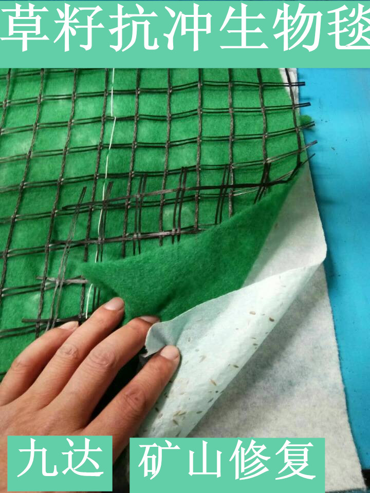 边坡防护植物纤维毯厂家 抗冲刷椰丝植草毯施工方法