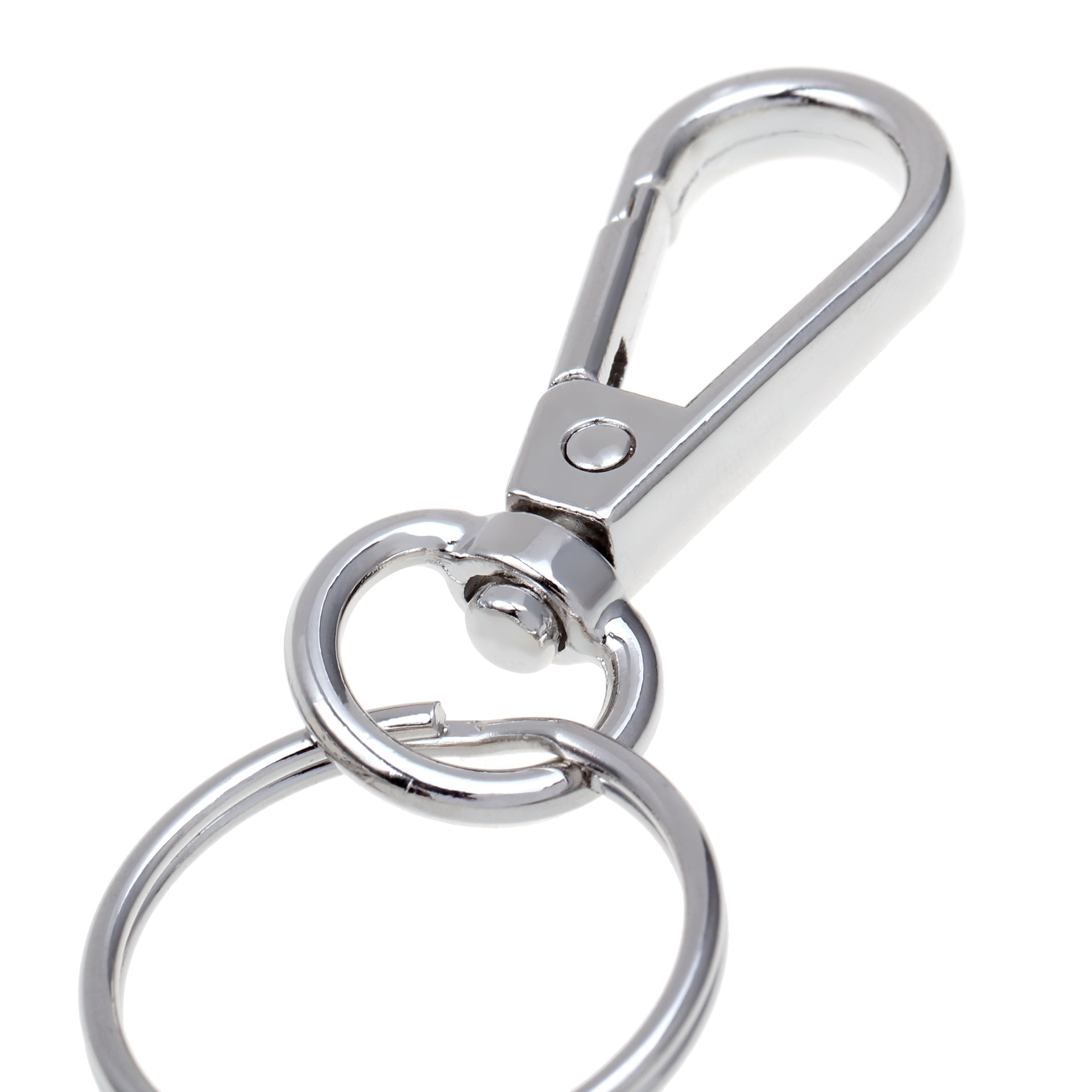 厂家供应钥匙扣 精品优质钥匙圈 镀金钥匙圈加四节链