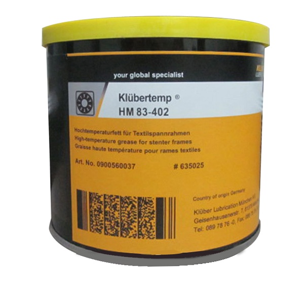 克鲁勃定型机润滑剂Klubertemp HM 83-402 陕西克鲁勃润滑油