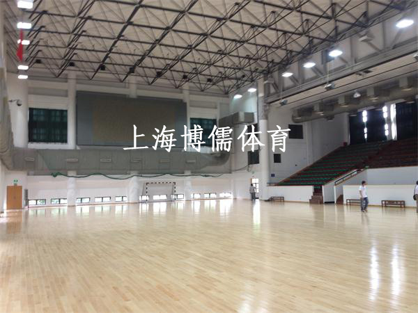 体育木地板，运动木地板，篮球场木地板-上海博儒体育