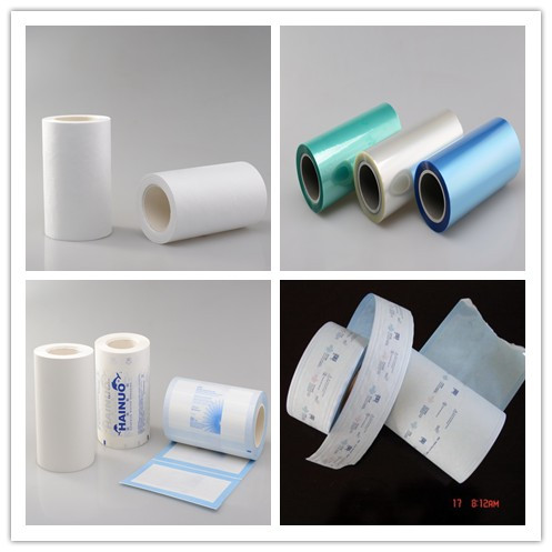 供应医用透析卷纸、医用涂层纸卷料、医用复合膜、涂胶特卫强、各种医用卷材