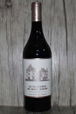 奥比昂副牌红葡萄酒Le Clarence de Haut-Brion 2012年小红颜容