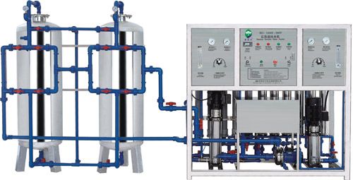 反渗透水处理设备 反渗透纯水机 RO高纯水制取设备
