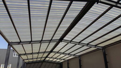 北京福鑫腾达专业设计安装钢结构阳光棚