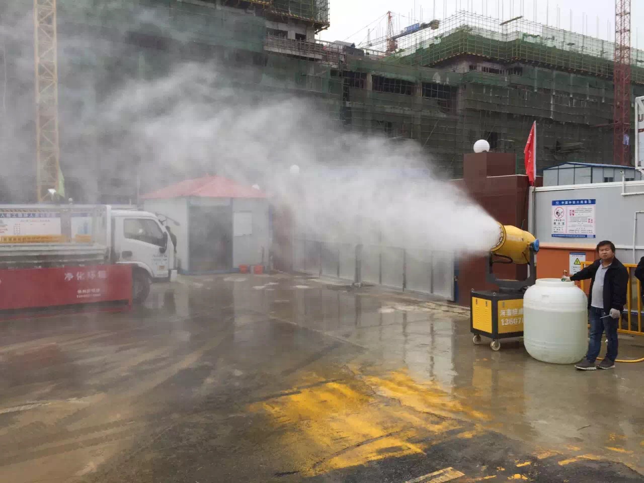 NRJ-60天津建筑工地环保降尘喷雾机设备厂家直销