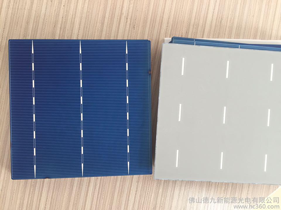 广东太阳能发电-德九新能源 4001699105多晶低效太阳能电池片