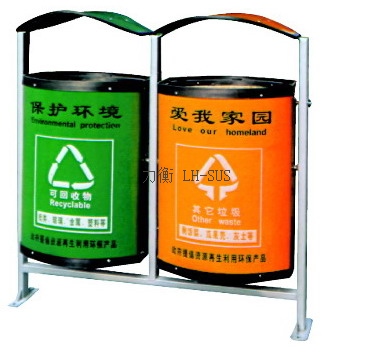 不锈钢垃圾桶厂家供应新型分类环卫垃圾桶