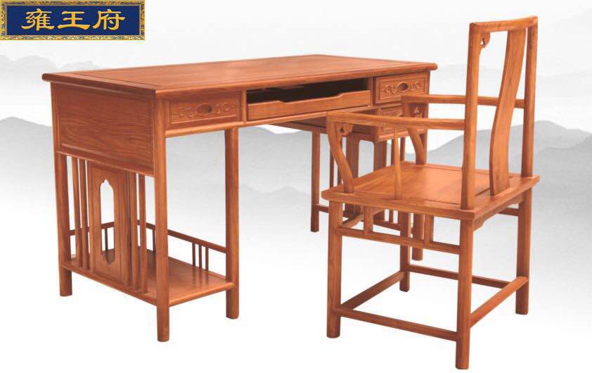 红木家具电脑桌