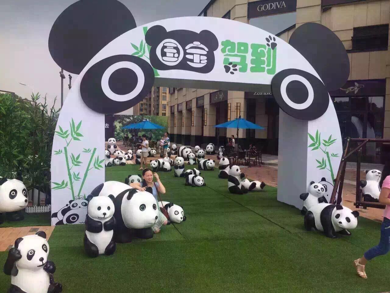 上海功夫熊猫展览租赁，功夫熊猫道具出租