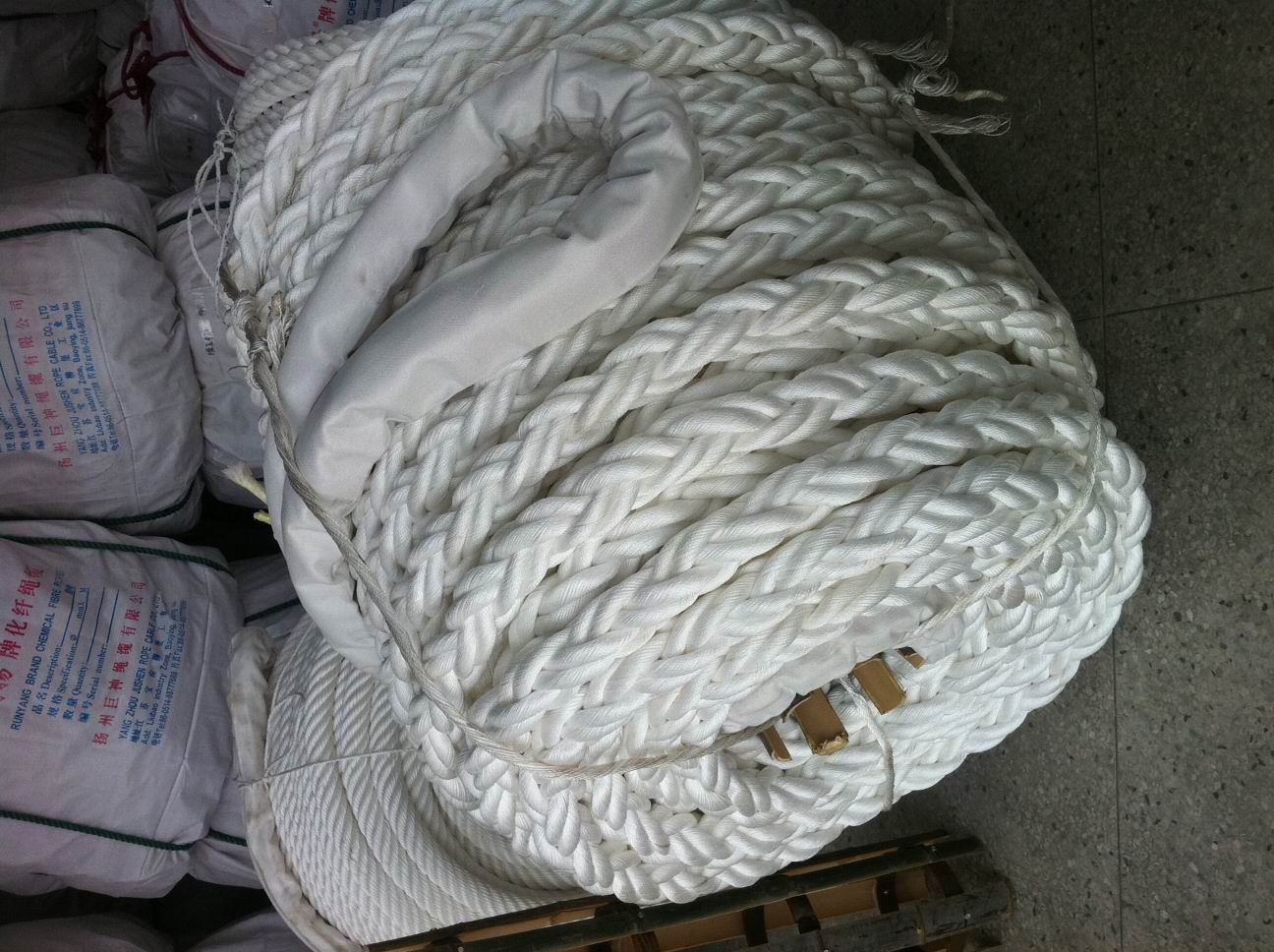 供应锦纶复丝双层编织绳，锦纶八股绳，锦纶复丝缆绳