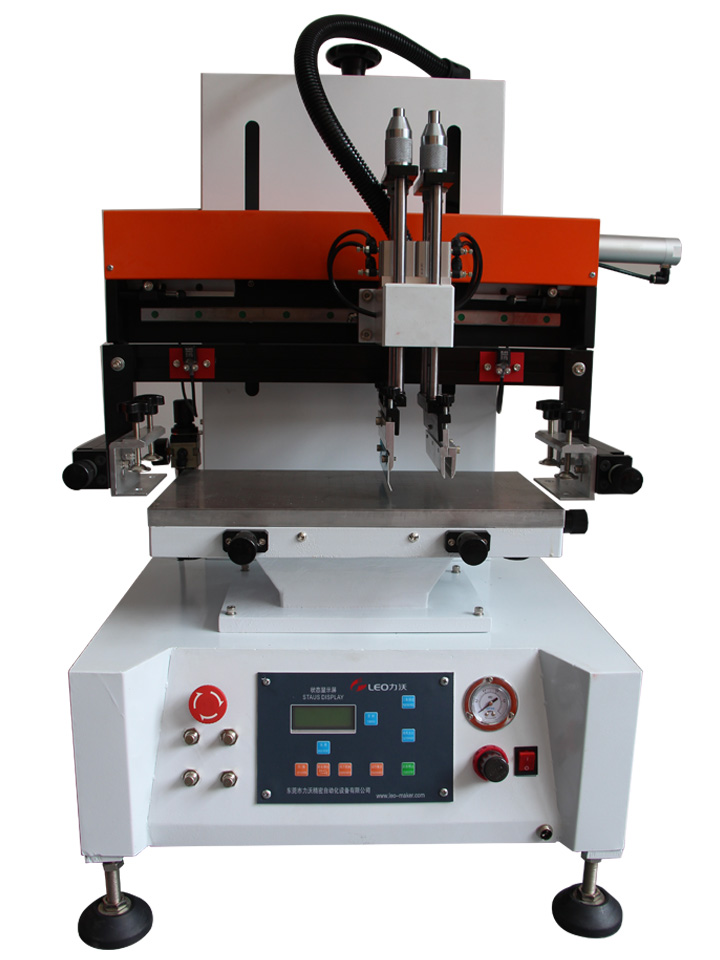 丝印机丝网印刷机东莞丝印机小型台式高精密平面丝印机东莞力沃