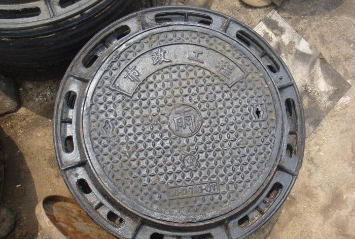 圆形铸铁井盖-该排水井盖-球墨铸铁地下车库篦子厂家现货直销