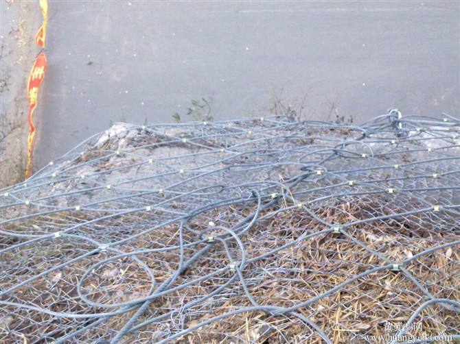 秦皇岛菱形钢丝绳网用于山坡防护网