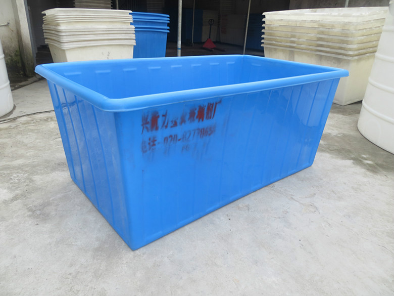 敞口方桶塑料水箱耐高温塑胶方桶养鱼盆装布桶印染布车桶收纳箱