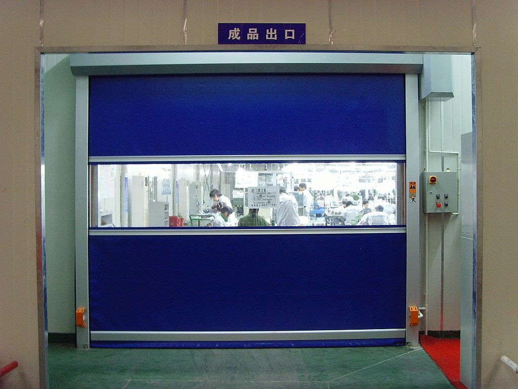 江门惠州珠海车库冷库用铝合金硬质快速升降卷帘门