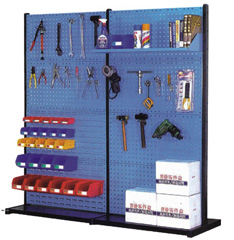 供应工具整理架|配件工具架|挂板储存架