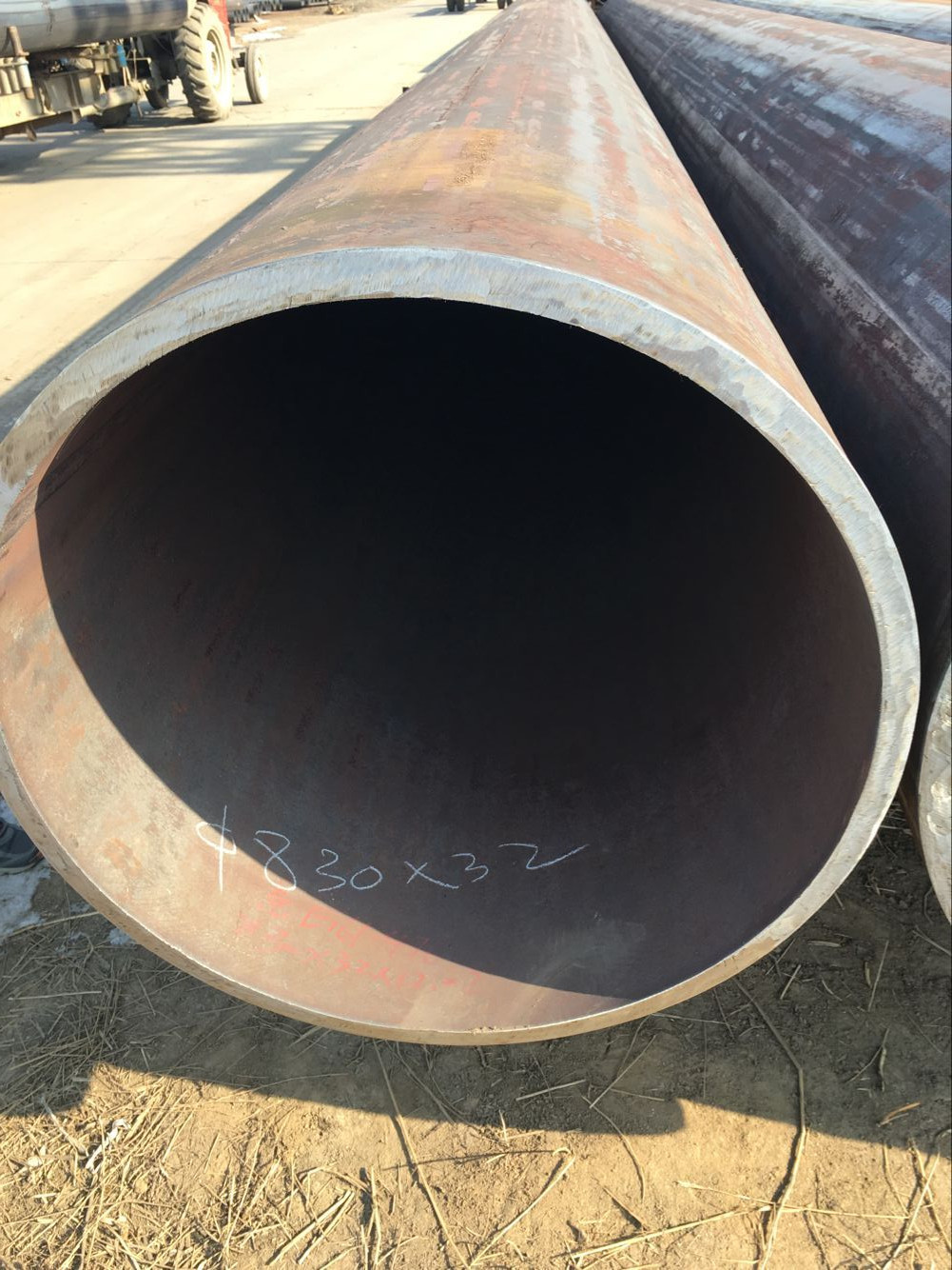 生产优质大口径焊管 厚壁焊接钢管 L245材质大口径直缝埋弧焊管