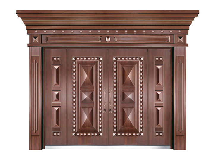 潍坊地区品质好的仿铜门——专业设计别墅铜门
