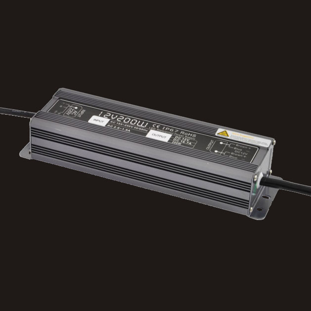 12V200W安防监控电源LED防水电源批发