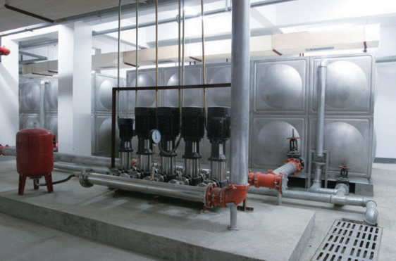 吉盛加工空压机热能回收不锈钢保温水箱无锡厂家
