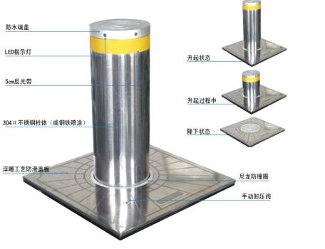 合肥路障机，挡车器，自动升降柱，合肥阻车破胎器，手动升降柱