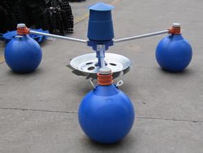 浮球叶轮式增氧机水泵鱼塘虾塘水产养殖渔业增氧机