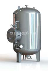 兰州防垢型半容积式换热器 四川迪瑞机电 换热系统设备提供商