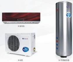 迪贝特DBT-LF-1.5HP多功能空气能家用空调热水三用热泵热水器新一代家庭多功能空气能空调采 供 暖热水三位一体主流产品