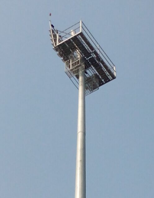 足球场用高杆灯杆及灯架MXTG120
