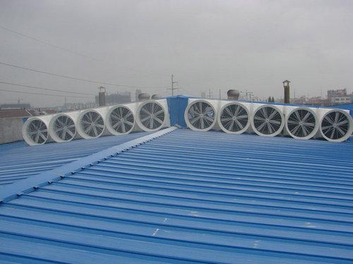 扬州橡胶厂，印染厂通风降温设备，降温去异味设备，工厂降温系统