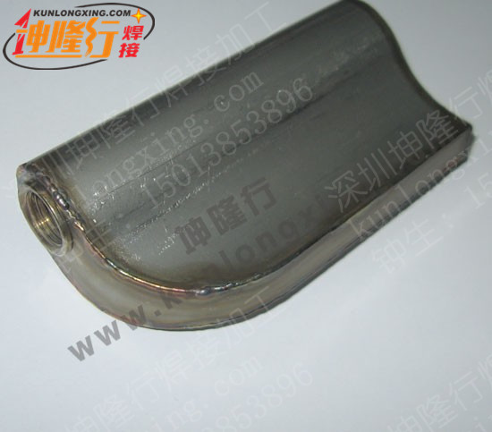 深圳光明氩焊加工厂家坤隆行供应不锈钢水壶气密性产品氩焊加工 报价实在